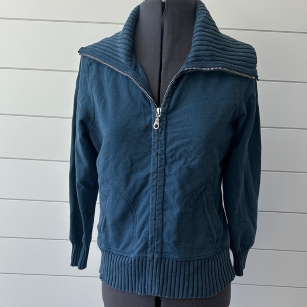 Caslon jacket Women's X Small turquoise